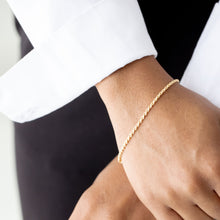 Load image into Gallery viewer, Gold Rope Bracelet