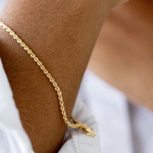 Load image into Gallery viewer, Gold Rope Bracelet