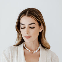 Load image into Gallery viewer, The Twin Pearl Necklace