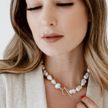 Load image into Gallery viewer, The Twin Pearl Necklace