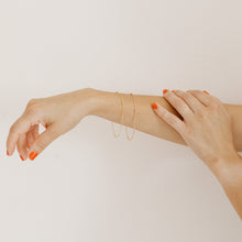 Load image into Gallery viewer, Silver / Gold- plated Astro bracelet