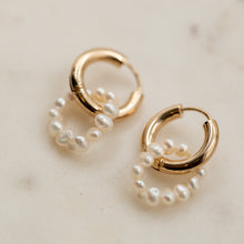 Load image into Gallery viewer, Mini Pearly Hoop Loop