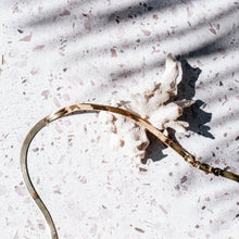 Load image into Gallery viewer, 9kt Gold Herringbone Necklace