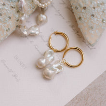 Load image into Gallery viewer, 9kt Gold La Dolce Vita Hoops