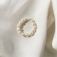 Load image into Gallery viewer, Infinity Freshwater Pearl Ring