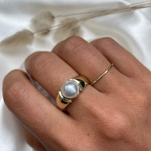 Load image into Gallery viewer, Art deco pearl ring