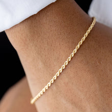 Load image into Gallery viewer, Gold Rope Bracelet
