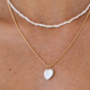 Charlotte Seed Pearl Necklace
