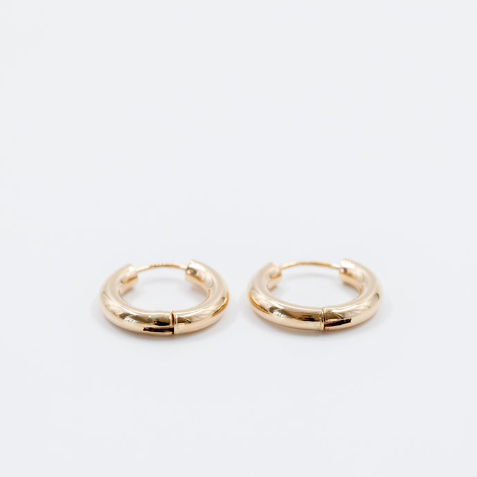 9kt Gold Aura Hoops
