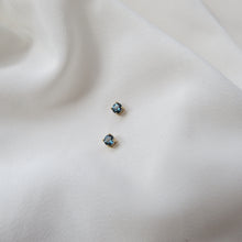Load image into Gallery viewer, 9kt Gold and Topaz Studs
